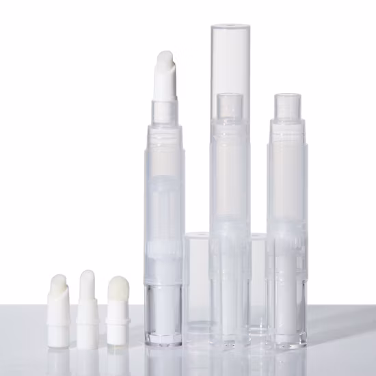 4 ml leerer transparenter Kunststoff leerer Concealer Twist Pen Twist Cosmetic Pen Twist Brush Pen